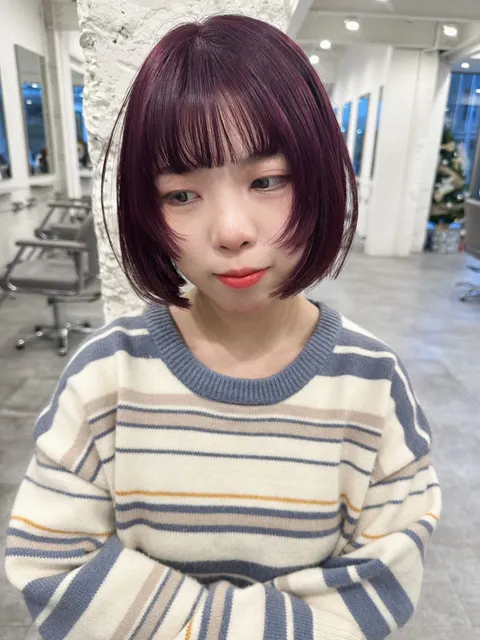 剪髮作品參考，設計師 禦寒