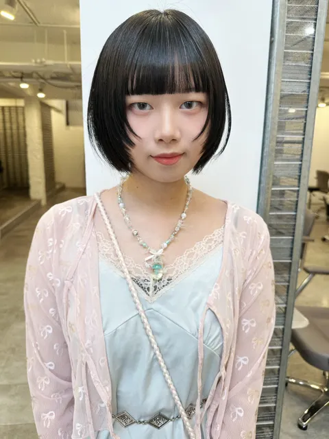 日系生活感短髮作品參考，設計師 禦寒