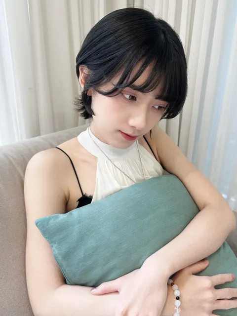 日系生活感短髮作品參考，設計師 禦寒