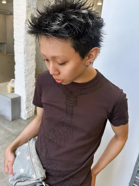 剪髮作品參考，設計師 禦寒