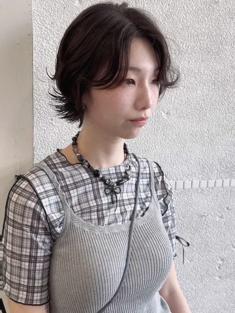 日系生活感短髮作品參考，設計師 禦寒