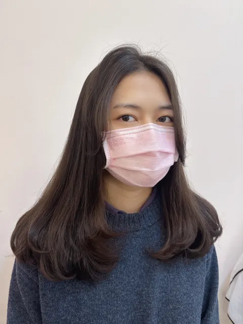 韓系燙捲作品參考，設計師 IRIS 瑞絲