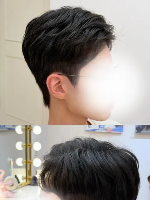 男士剪髮作品參考，設計師 IRIS 瑞絲