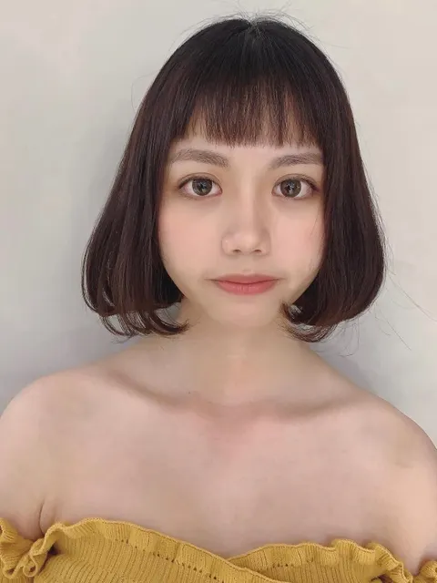 內彎燙作品參考，設計師 Hannah漢娜