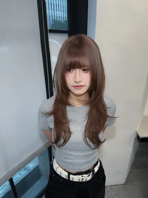 韓系層次作品參考，設計師 Alisa｜愛麗莎