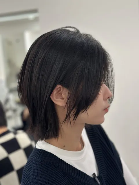 女生短髮作品參考，設計師 Len