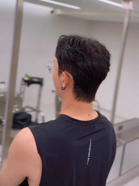 韓系層次剪裁作品參考，設計師 Joe