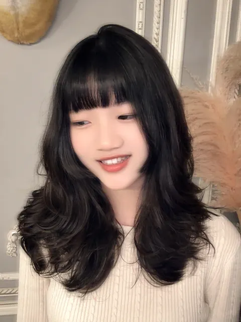 法式慵懶燙x公主切作品參考，設計師 瓊文Selen🦋