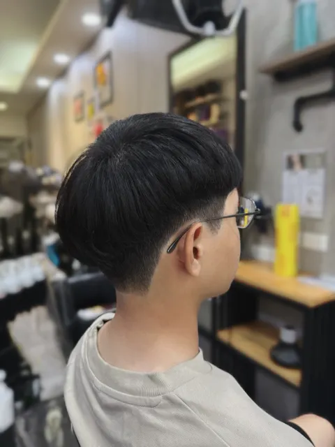 韓系俐落漸層作品參考，設計師 U咪