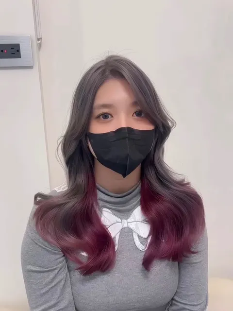 漂髮作品參考，設計師 Lina