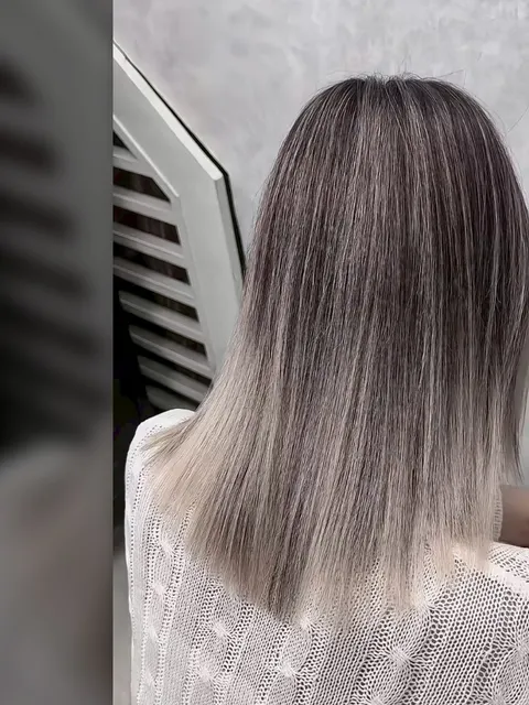 層次燙髮、挑漂設計作品參考，設計師 Top-hair