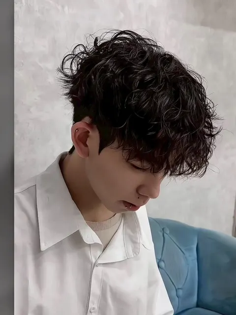 男生韓系氛圍感作品參考，設計師 Top-hair
