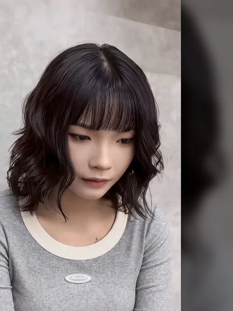 層次燙髮、挑漂設計作品參考，設計師 Top-hair