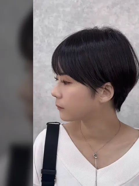 精靈系短髮作品參考，設計師 Top-hair