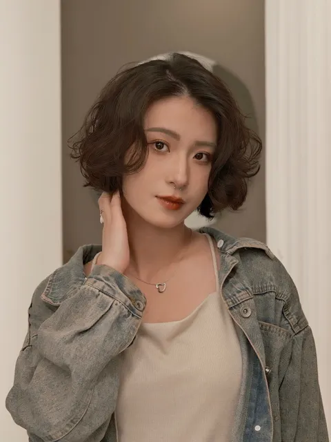 女生短髮｜小貓短髮｜一刀切作品參考，設計師 胡源庭_Try