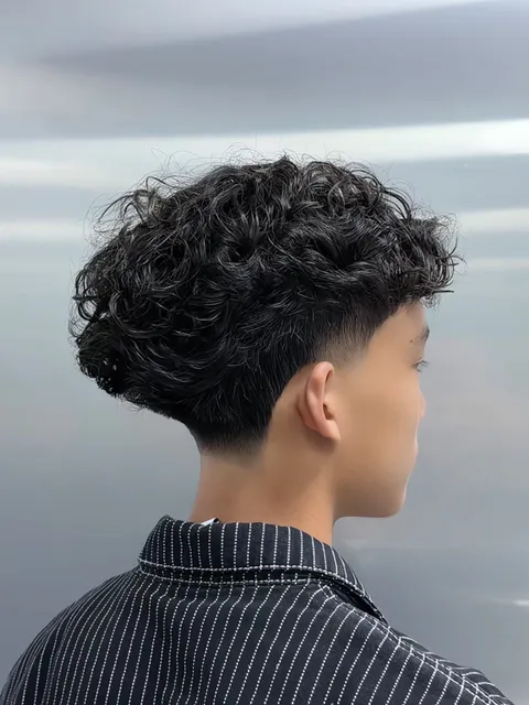 Edgar | 美式羊毛卷作品參考，設計師 Eason