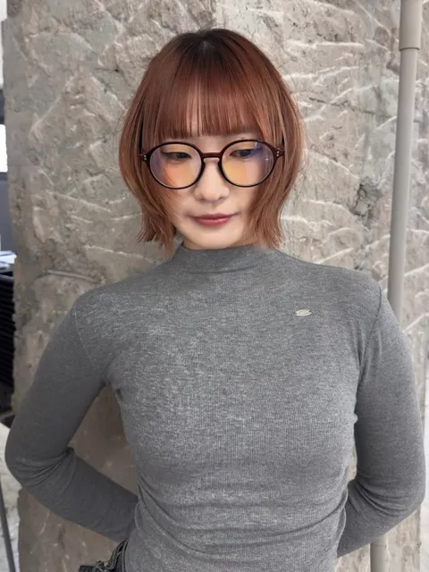 短髮層次剪裁作品參考，設計師 Taynee