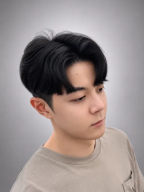 韓系三七燙作品參考，設計師 飛