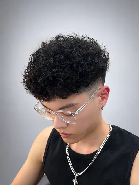巴西卷混搭羊毛卷作品參考，設計師 飛