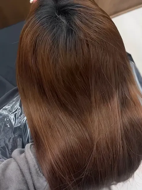 韓國爆火髮色🔥 薄荷米粽🍃作品參考，設計師 怡茹🐾