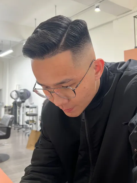 美式漸層-油頭作品參考，設計師 阿月🌙