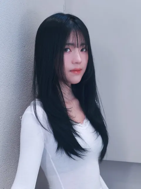 韓系層次剪作品參考，設計師 吳芷宴