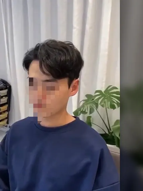 男生髮型作品參考，設計師 Celine