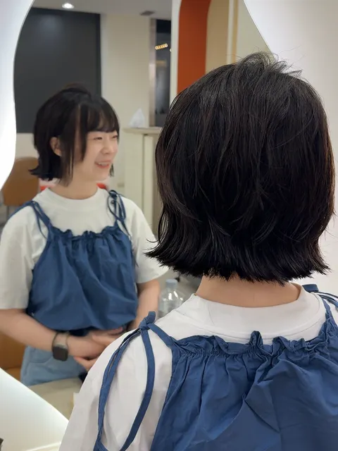 短髮翹翹頭✨作品參考，設計師 Teresa