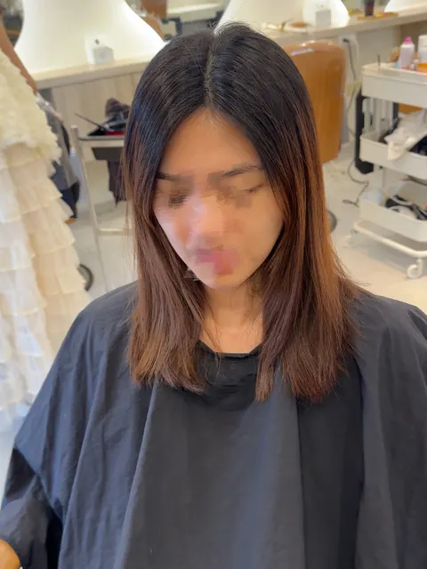 客製化層次剪裁🥰作品參考，設計師 Teresa