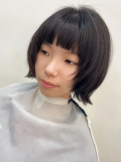 日系短髮作品參考，設計師 采緹（Evie）