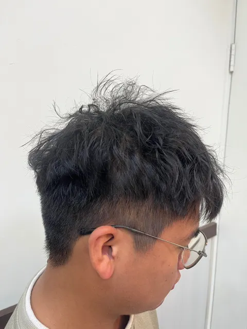 男仕精緻剪作品參考，設計師 林裘裘