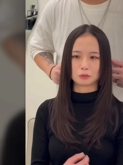韓式層次剪作品參考，設計師 Desmond戴斯蒙