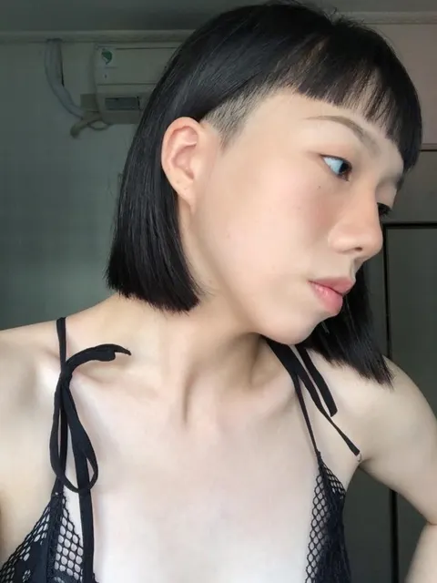 個性短髮作品參考，設計師 馬肇強 阿髮