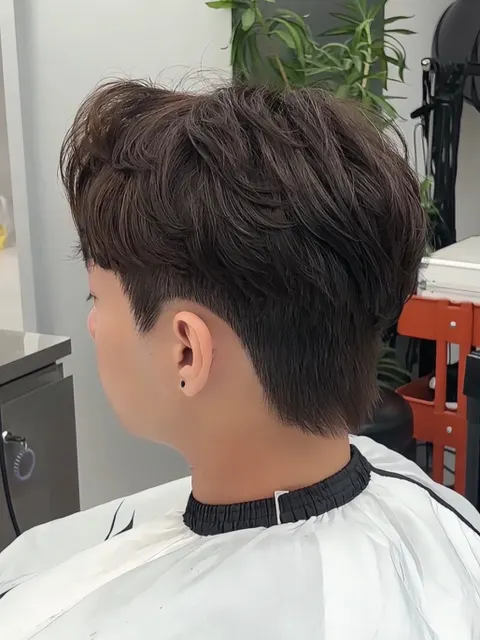 陸韓系男生髮型作品參考，設計師 Kevin