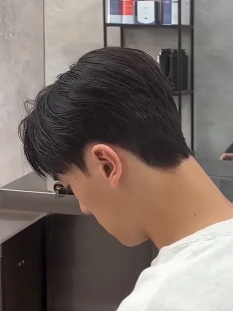 韓系男生髮型作品參考，設計師 Kevin