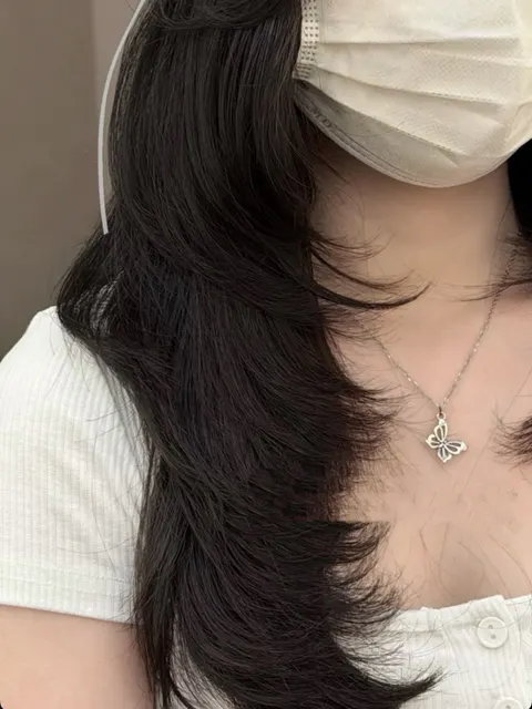 韓系層次剪作品參考，設計師 Nina
