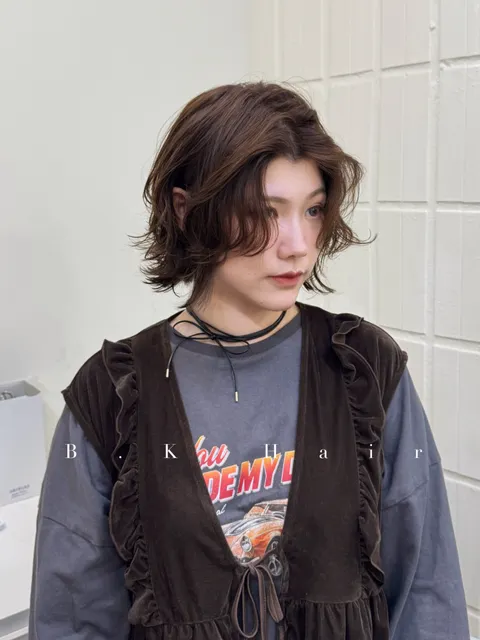 翹翹頭 短髮燙髮🤍作品參考，設計師 Becky 詹雅妃 ✂️剪剪設計師✂️
