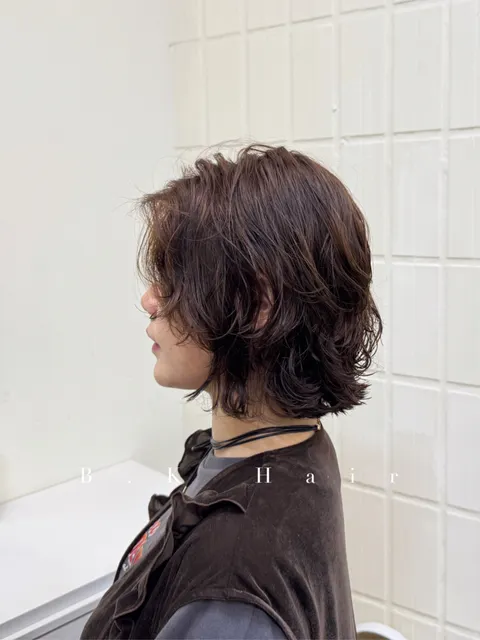 翹翹頭 短髮燙髮🤍作品參考，設計師 Becky 詹雅妃 ✂️剪剪設計師✂️