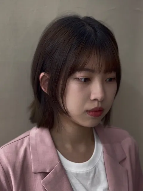 短髮剪裁作品參考，設計師 Nina