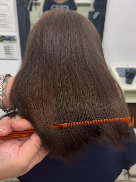 霧感染髮作品參考，設計師 ✂️Reson(瑞森）