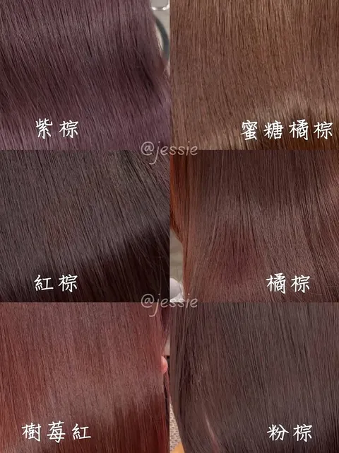 免漂髮色作品參考，設計師 𝑱𝒆𝒔𝒔𝒊𝒆潔西🫶🏻