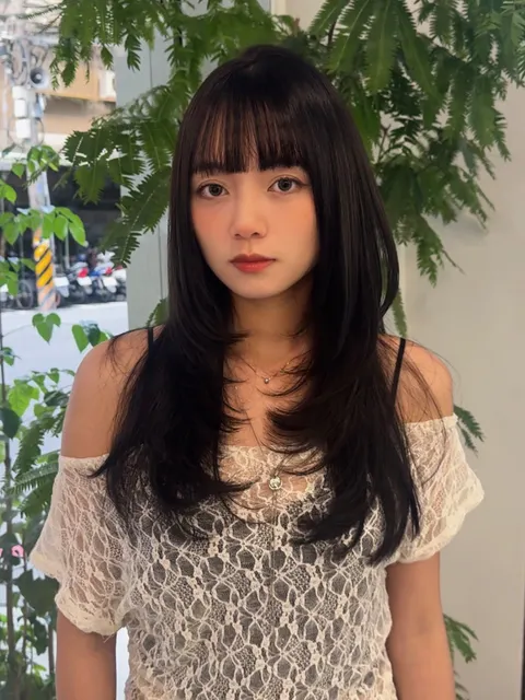 韓系層次剪裁作品參考，設計師 Winni💕💕