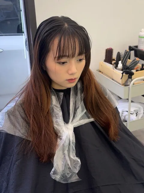 韓系層次剪裁作品參考，設計師 Winni💕💕
