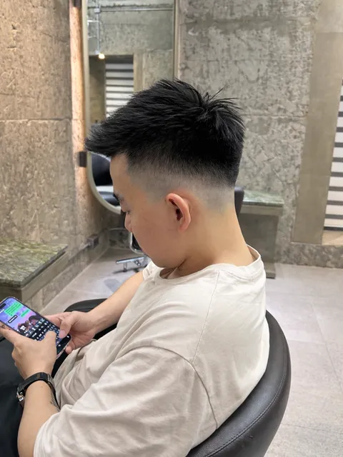 男生短髮作品參考，設計師 ELAN_VINCENT