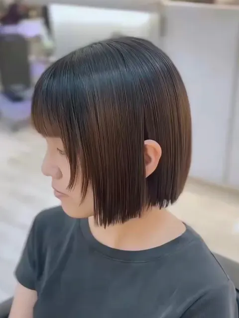 女生剪髮作品參考，設計師 Aria