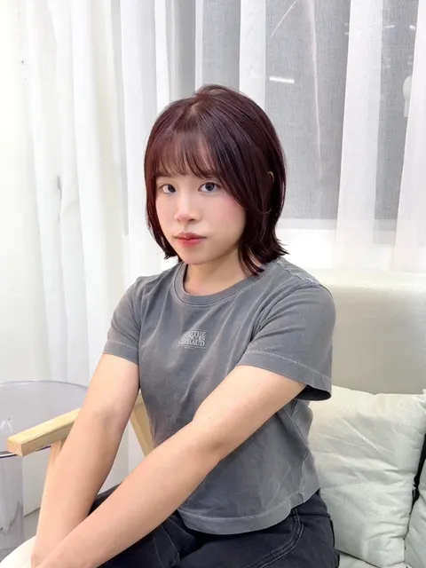 質感生活髮色作品參考，設計師 陳郁