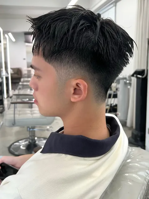 男士髮型教科書作品參考，設計師 Jay
