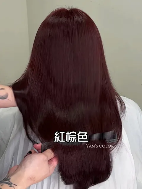 免漂髮色作品參考，設計師 彥