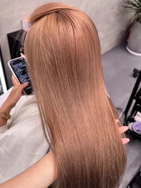 蜜桃玫瑰棕 Peach Rose Brown作品參考，設計師 Dora