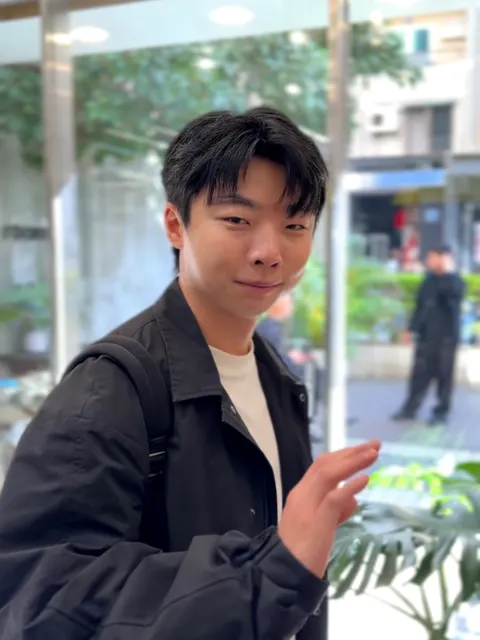 日韓系男生剪裁作品參考，設計師 Enson 許富